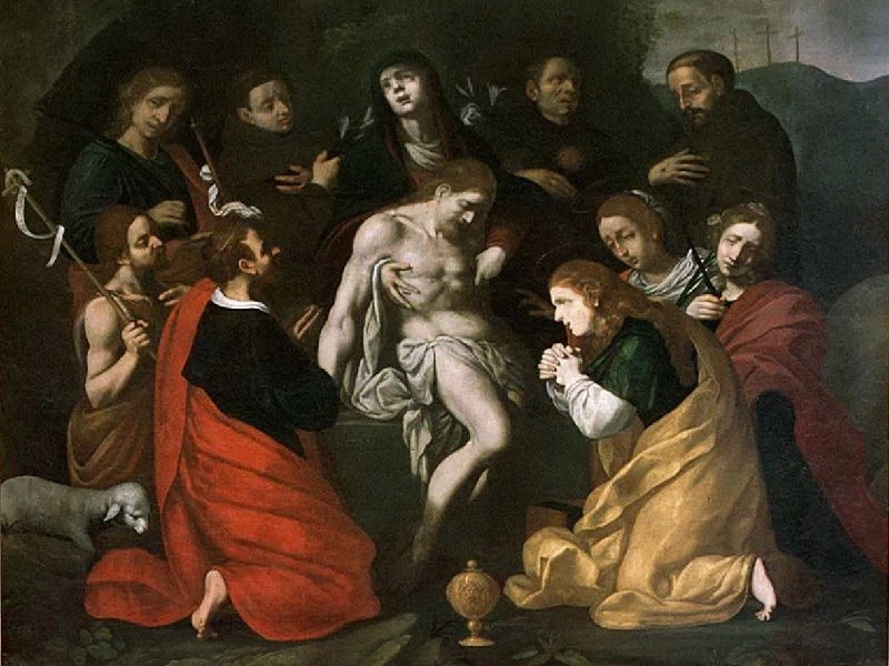 1609-Carlo Ceresa - Pietà e Santi